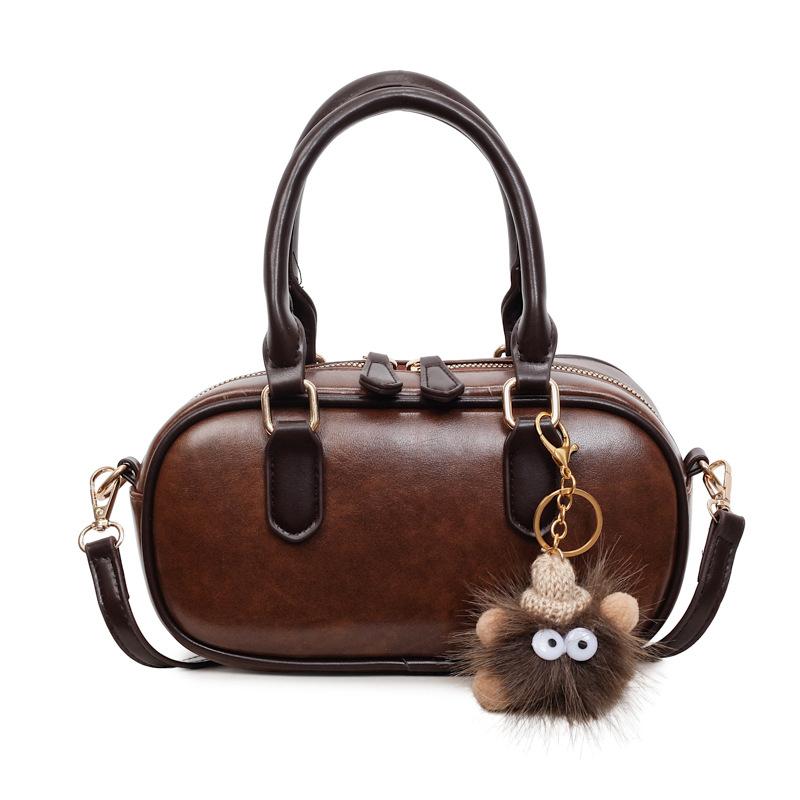 Hand-held Small Square Bag, Fashionable Shoulder Bag, Simple Business Crossbody Bag