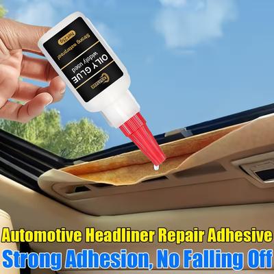 Automotive Plastic Adhesive | Strong Glue for Ceiling and Interior Repair, Quick Drying, Effective for Seal Strip and Top Lining