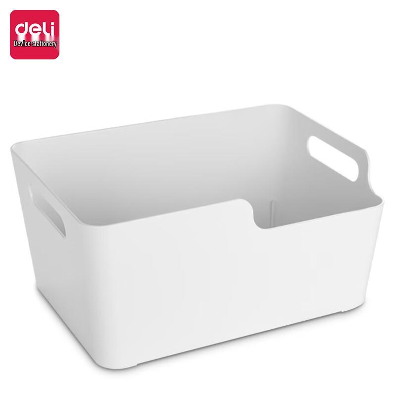 Deli Acrylic Transparent Desktop Bookend & Organizer