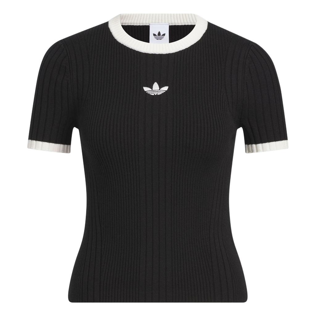 Adidas Originals Ott Tight Woven Sports Slim Fit Short Sleeve Regular T-Shirt Women Tops KS6110