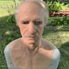 Halloween Disguise Realistic Mask Latex Old Man Horror Wrinkle Face Masks Thriller Atmosphere Novelty for Party Masquerade