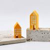Sturdy Silicone Hollow House Adornment Mold Perfect For Crafting Delicate European Style Hollow House Decorations