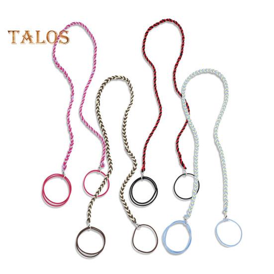 

4 шт. женская спиральная резинка для волос, удлиненная, длинная, спортивная, эластичная, с разрывами, резинка для волос, держатель для хвоста 4pcs