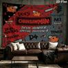 Tapestry Ścienne Chainsaw Man Estetyczna Dekoracja Ścienna Drukowany Materiał Koc Dekoracyjne Tapiserie Do Sypialni Salonu Wystrój Domu
