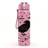 1PC Crow Moon Star Night Print 750ml Color Plastic Sports Water Bottle Leakproof Flip Straw Lid Suitable for Sports Office Home Use