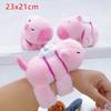 Schönes Capybara-Tier-Slap-Snap-Wrap-Armband-Armband Plüsch-Stofftier Kawaii Capybara Handring Armband Kid Lustiges Spielzeug
