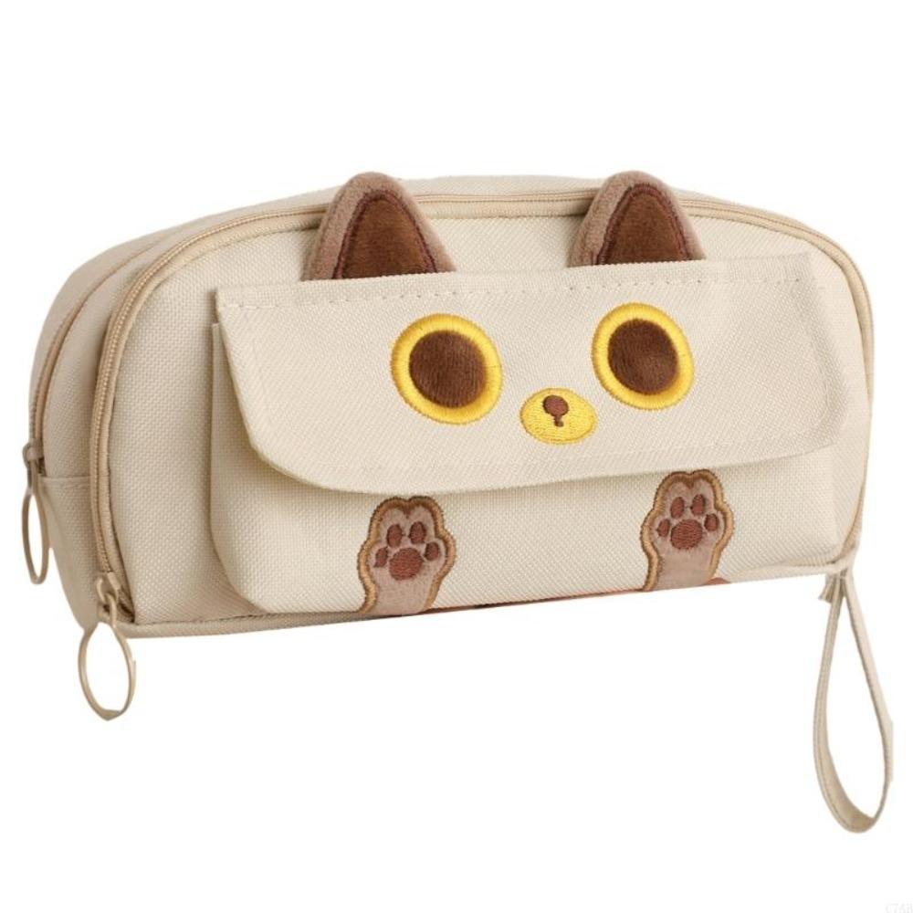 Multifunctional Pen Bag Large Capacity Pencil Case High Quality Pen Box  for School Office