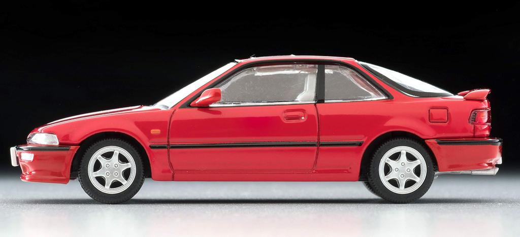 Tomica Limited Vintage Neo Scale Honda Integra XSi Coupe 1991 Finished Model 1/64 LV-N197a 3-Door (Red, Model) -