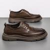 Handgemaakte Brogues Stijl Echte Leren Herenschoenen Comfortabele Casual Leren Schoenen Mocassins Heren Flats Schoenen