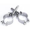 2 Pack of 316 Stainless Steel Clamp on Oarlocks or Rowlocks,Boat Oarlock Socket Marine Yacht
