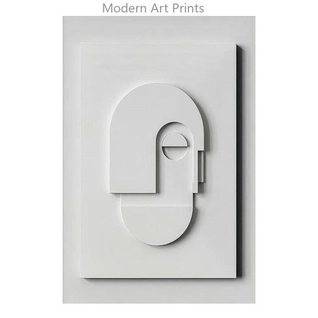 

Абстрактная геометрия, фактура, живопись на холсте, принты, современный минималистский настенный постер и скандинавские картины для декора гостиной 40x50cm No Frame