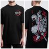 Demon Slayer Japanese Hotblooded Anime Classic Characters Sports Casual Shortsleeved Comfortable Halfsleeved Popular Top