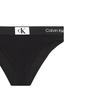 Calvin Klein Color Block Comfortable Letter Logo Jacquard Bra And Mid-Rise Underwear Set Women Underwear Black QF7218-001+QF7222-004