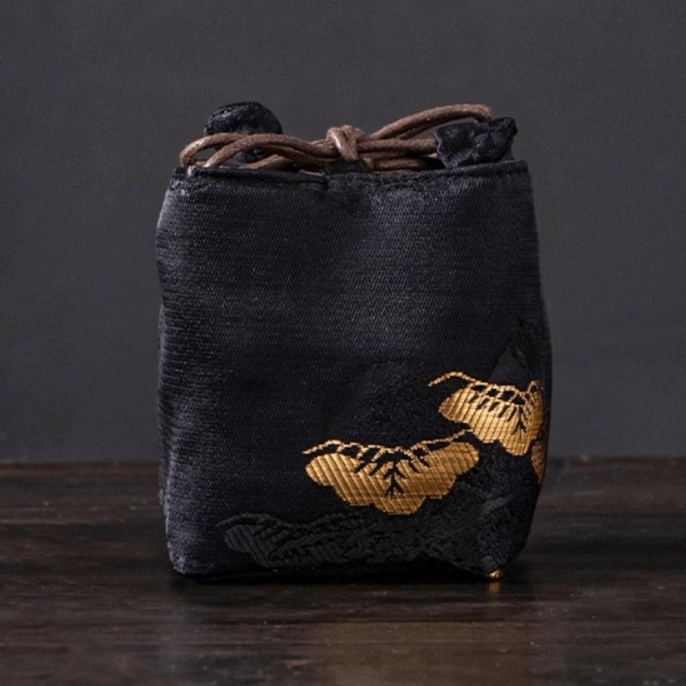 Embroidered Chinese Style Bag Thickened Teapot Storage Bag Tea Cozy Chinese Tea Culture