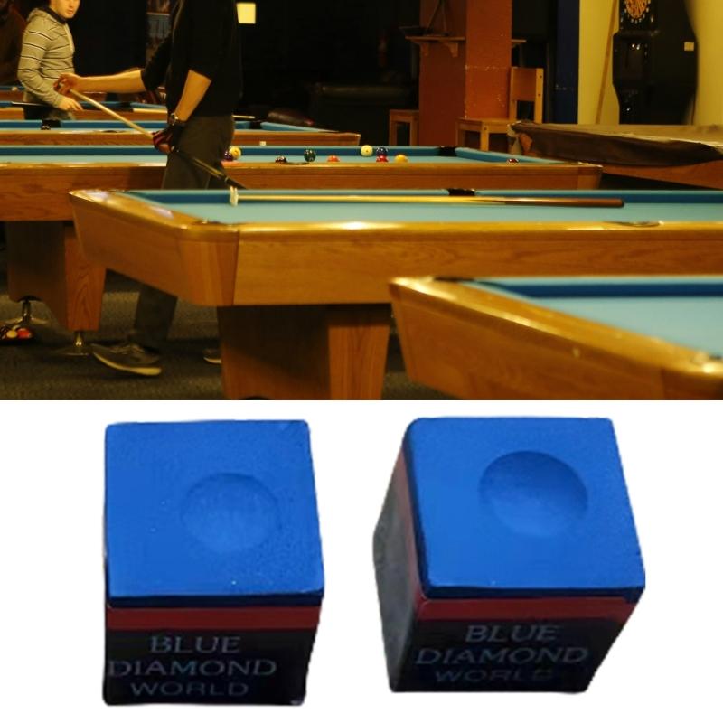 Accessori Snooker Migliora la Presa Gesso da Tavolo per Snooker per Appassionati di Biliardo Gesso per Snooker e Pool Gessi per Stecche da Snooker
