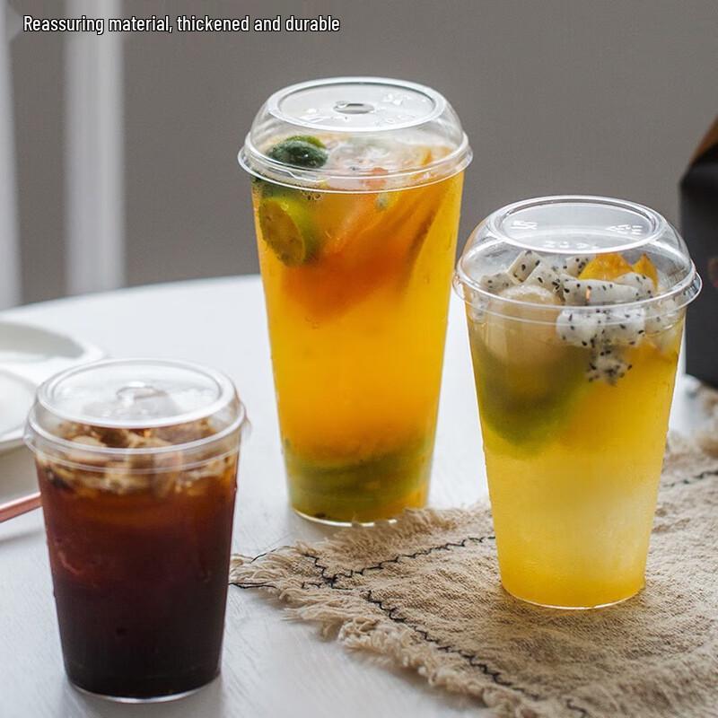 

Jin Wuyuan Disposable Thickened Plastic Milk Tea Cups