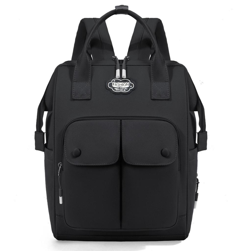 Stylish Lightweight Mummy Backpack: High-Capacity Baby Bag for Easy Outings