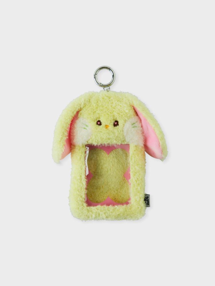Bunini Plush Photocard Holder Keychain (Green) by LINE FRIENDS