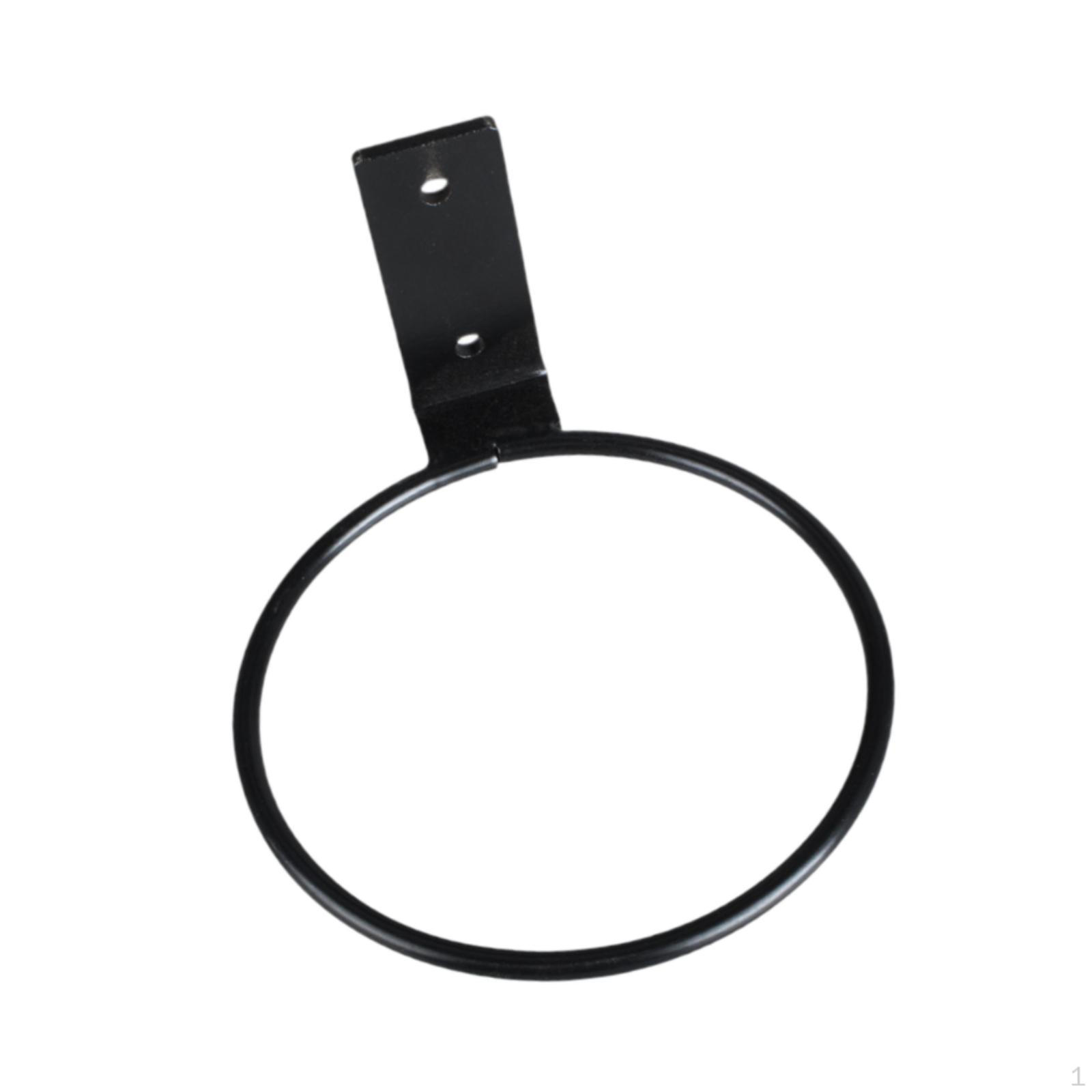 

Держатель цветочного горшка, кольцо, кронштейн, крючок, перила, корзина для растений, настенное крепление, вешалка для внутреннего и наружного двора Inner Dia 12.7cm