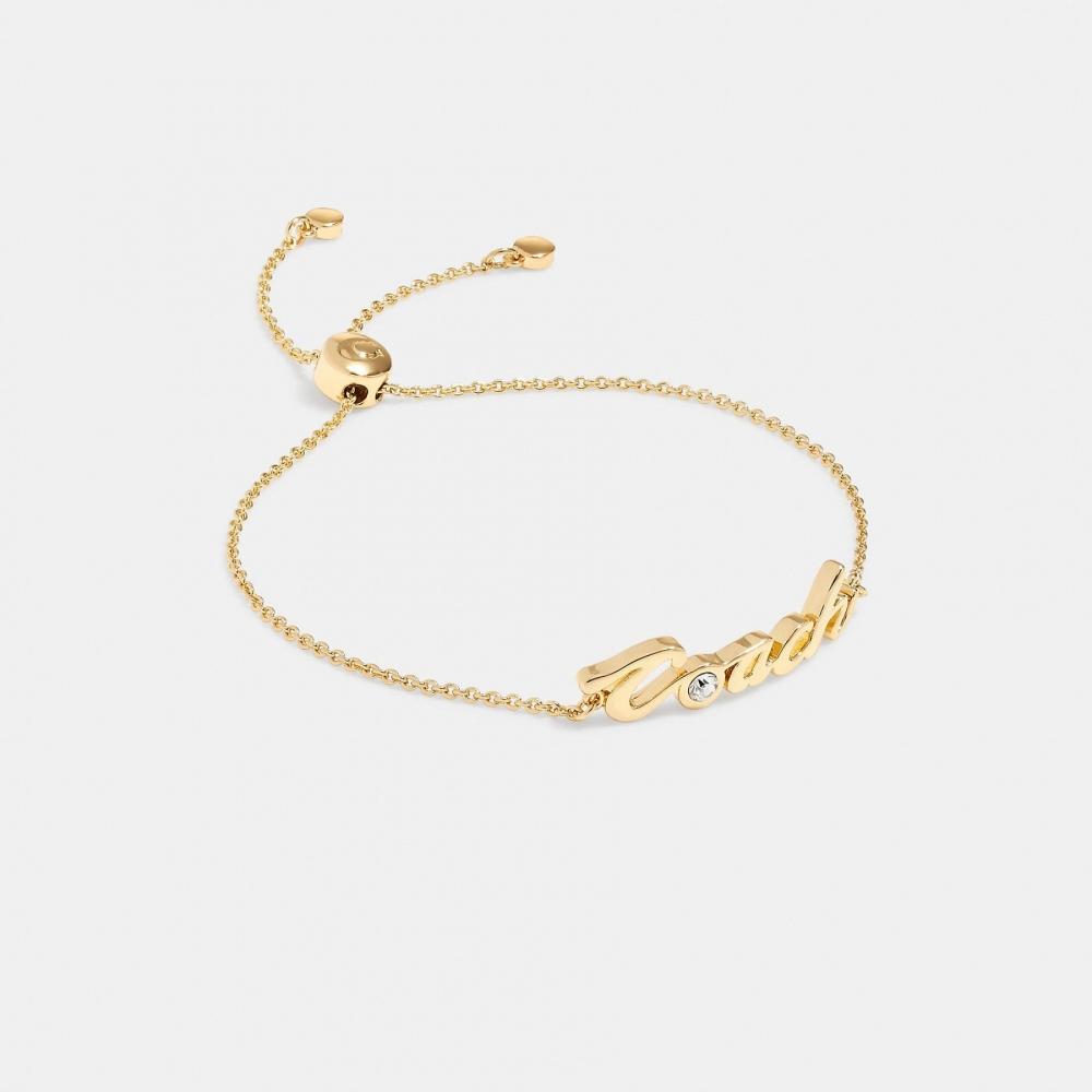 

Браслет-слайдер с логотипом Coach