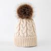 Autumn and Winter Thickened Pullover Hats Knitted Kids Unisex Hats