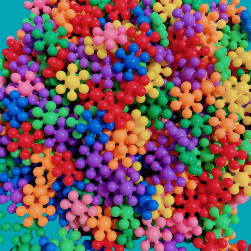 Plum Blossom Large Particle Building Blocks for Kids - Educational DIY Flower Assembly Toys