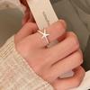 Damen Nischen-Ring mit Sternfisch in Light Luxury