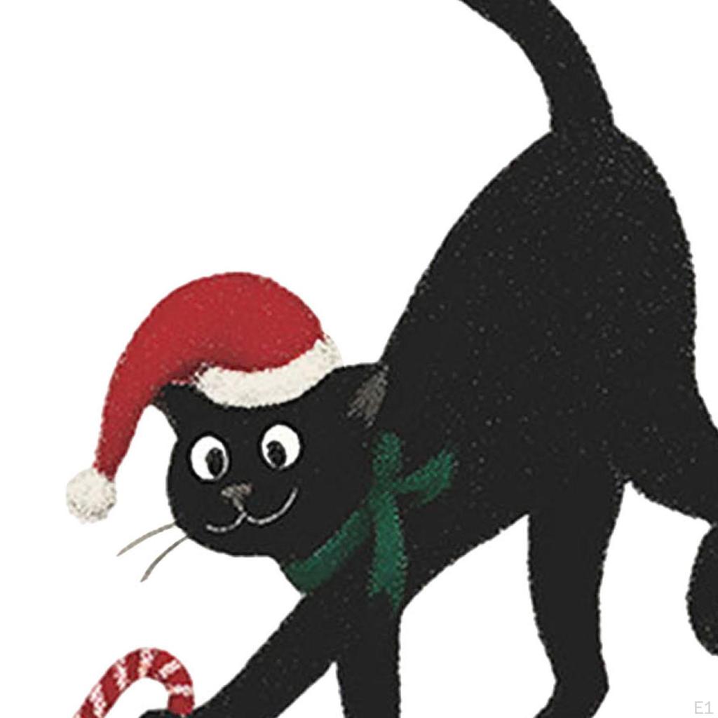 Black Sticker Window Decals Holiday Xmas Wall Art Lovely for Years Playroom Thanksgivg