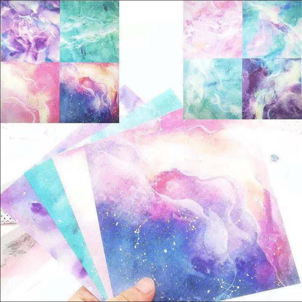 Premium Double Sided Japanese Folding Paper with Japanese Wind Flower Thousand Paper Crane Paper Cut Paper Printing Origami