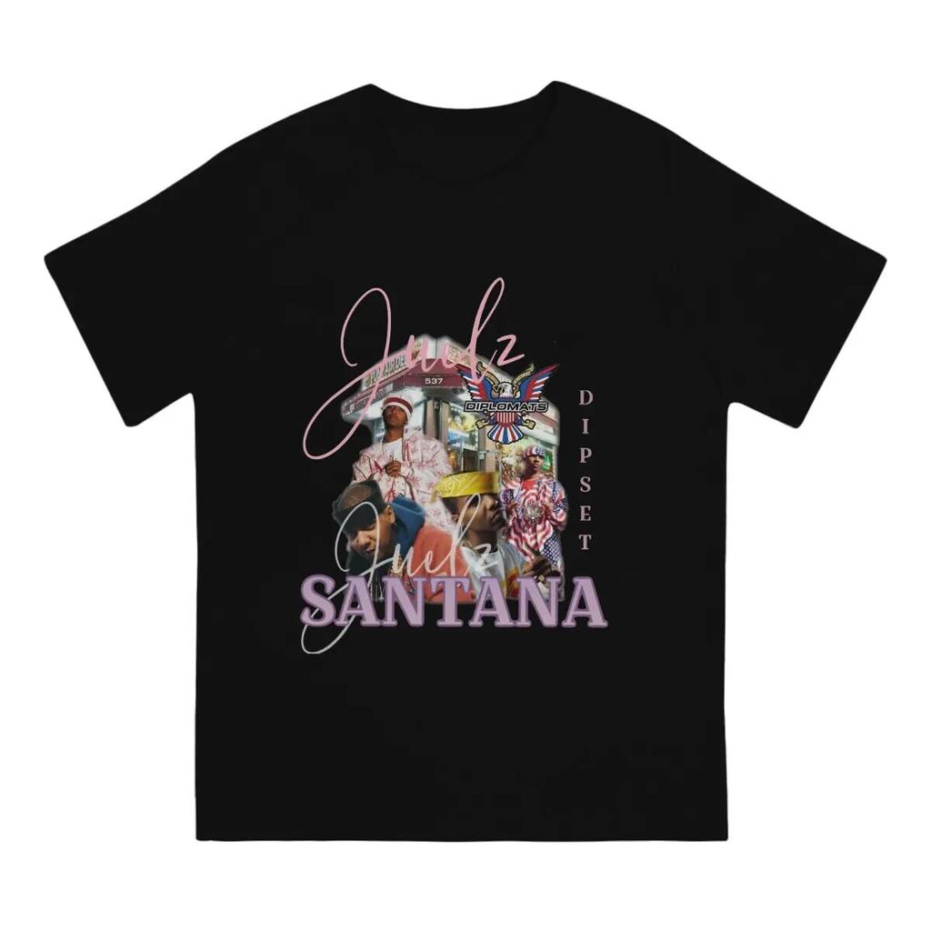 Juelz Santana Unisex TShirt Santana Crewneck Short Sleeve Fabric T Shirt Funny Top Quality Gift Idea