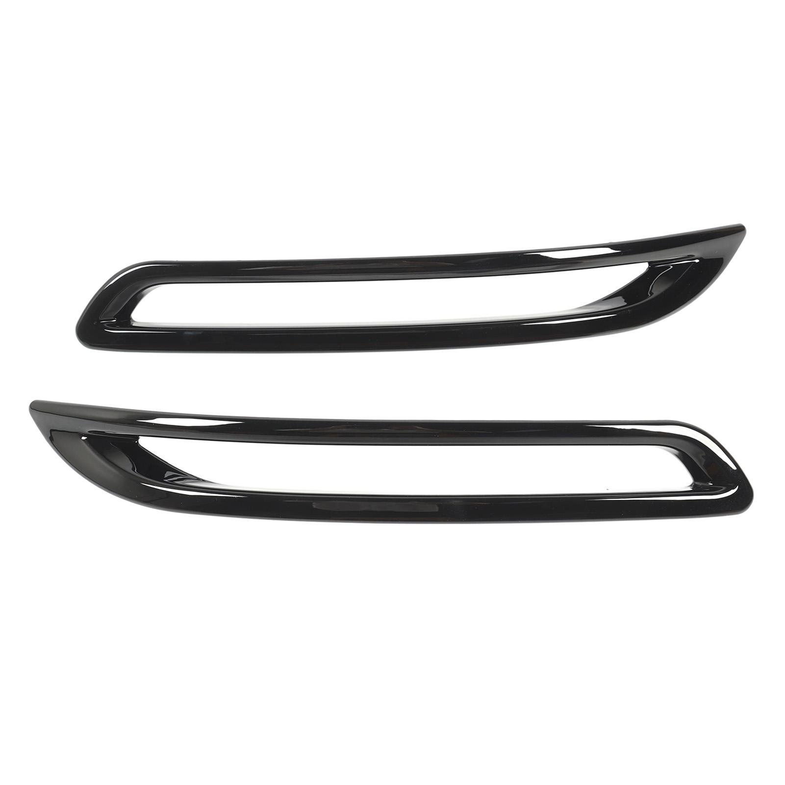 

2 шт. Накладка на крышку задней противотуманной фары, отделка, черный лак, молдинг рамки фары бампера, замена для Accord 2023