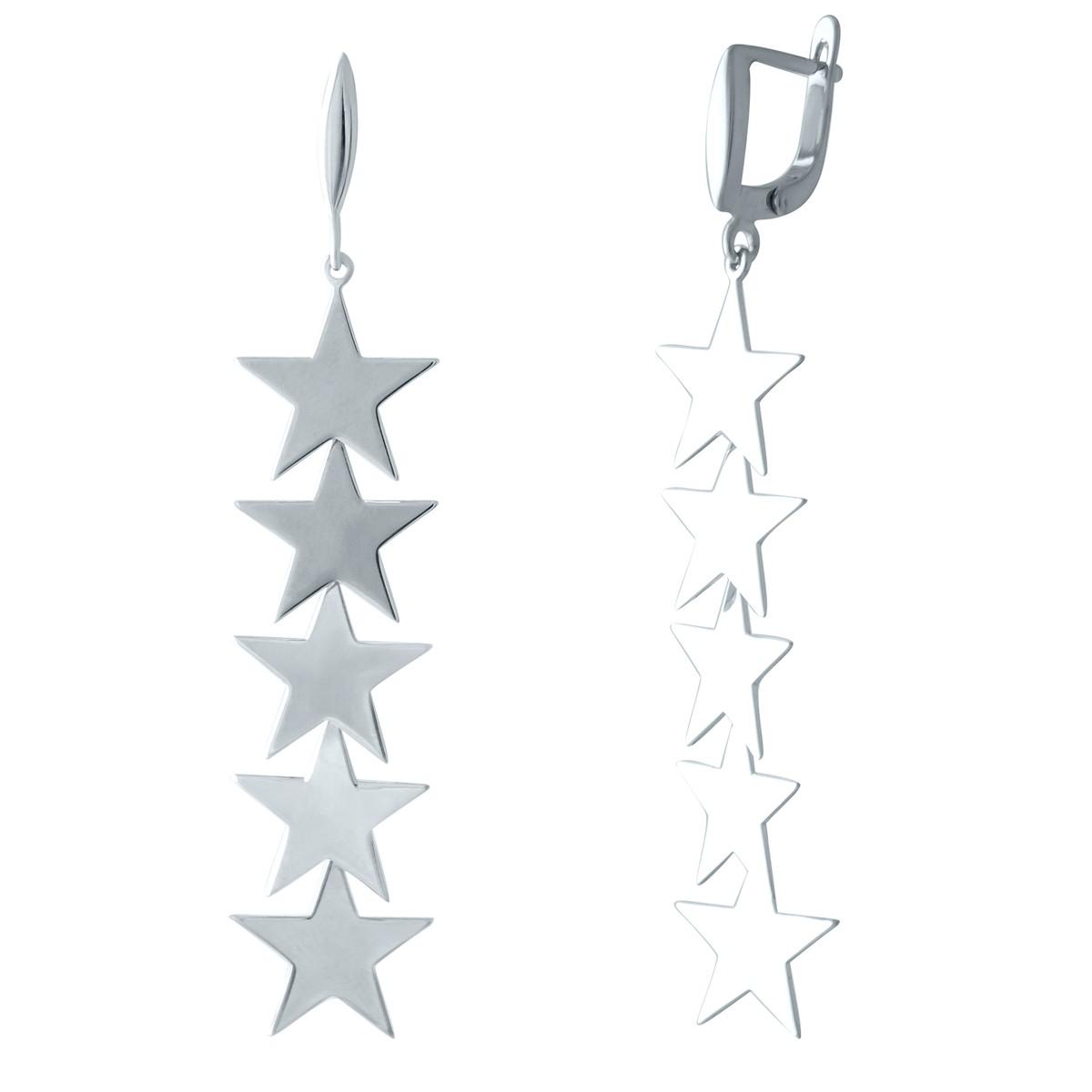 

Срібні сережки без каміння (1983263)