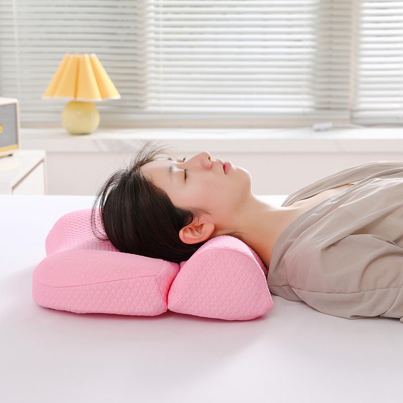 Orthopedic cervical spine pillow pillow core memory pillow antipodal traction pillow rich bag corrective pillow sleeping