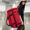 Travel bag large capacity high sense high value fitness bag dry and wet separation light backpack men's messenger bag