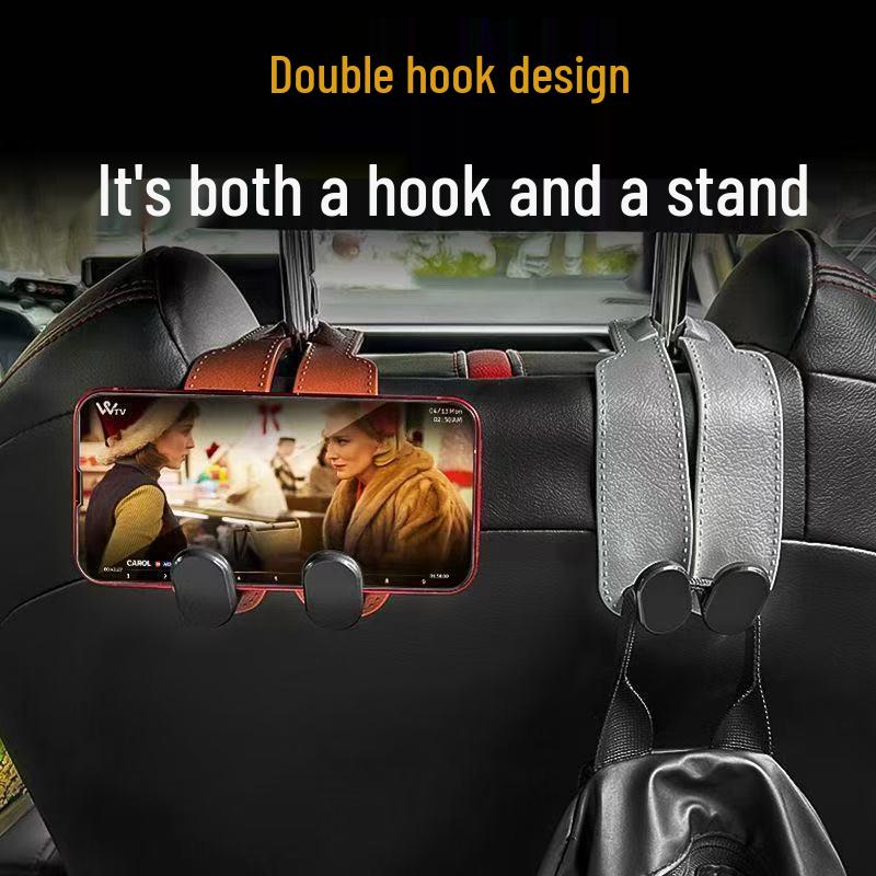 Multifunktionaler versteckter Haken für die Rückseite des Autositzes zur Aufbewahrung