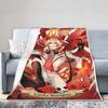 Hazbins Hotels Lucifer Morningstar Couvertures Polaire Été Portable Super Douces Plaids pour Maison Voiture Tapis Pièce