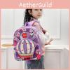 School Unicorn Stylish Backpack For Kids Gender Neutral Large Capacity Nylon Soft