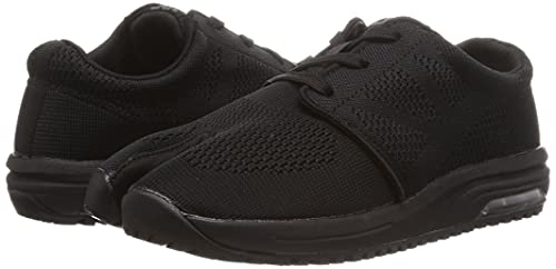 Margo Tabi-Style Shoes, Barefoot Air Cushion, for Training, Fitness, Running, and Sports Jog, Unisex, Adult, Black, Size 27.0 cm, 2E
