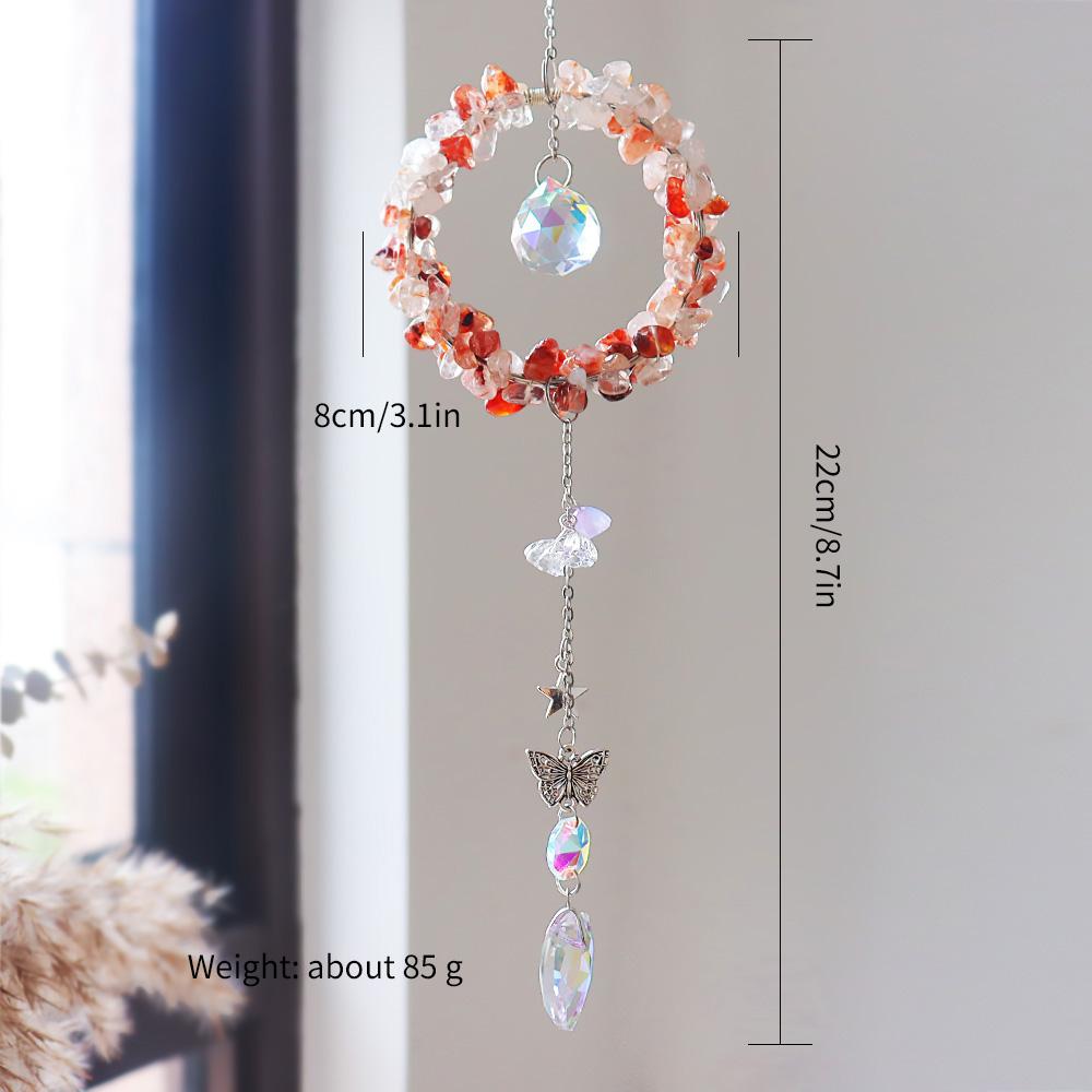 Super Quality Crystal Suncatcher Various Crystal Round Suncacther Car Hanging Carystal Dreamcatcher Perfect Gift