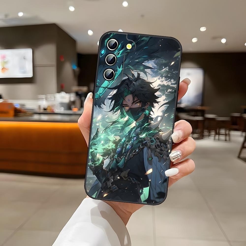 Games Genshin Impact Phone Case Back Cover for Samsung S24 Ultra S22 S23 S20 Fe S21 Plus Galaxy A54 A34 A24 A53 M54 Note 20