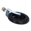 6.5 Inch Wheelchair Castor PU Tire Universal Front Drive Wheel Replacement for Handcart Grocery