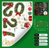 Christmas Window Sticker Merry Christmas Decorations For Home 2027 Cristmas Ornament Xmas Navidad Natal Gifts New Year 2026