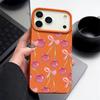 Custodia con Motivo di Frutti di Ciliegia Cristallini e Fiocchi per iPhone 17 Pro Max Copertura Morbida in Silicone con Texture in Pelle per iPhone 16 15 14 13 Pro 12 11 16E Air