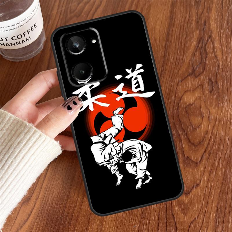 Judo jiu jitsu BJJ Brazilian Case For Realme 10 Pro Plus 8 9 8i 9i GT Neo 5 2T 3T C11 C15 C30 C31 C35 C25s C21Y Cover