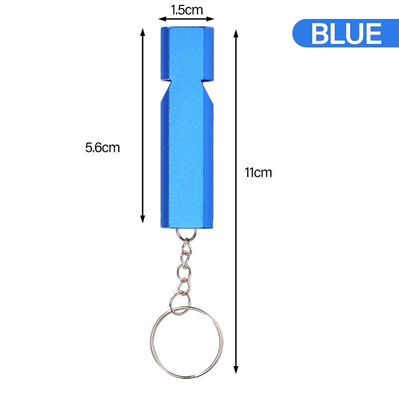 Birds Training Whistle Aluminum Alloy Survival Whistle Portable Emergency Keychain Whistle Pet Bird Parrot Training Tools