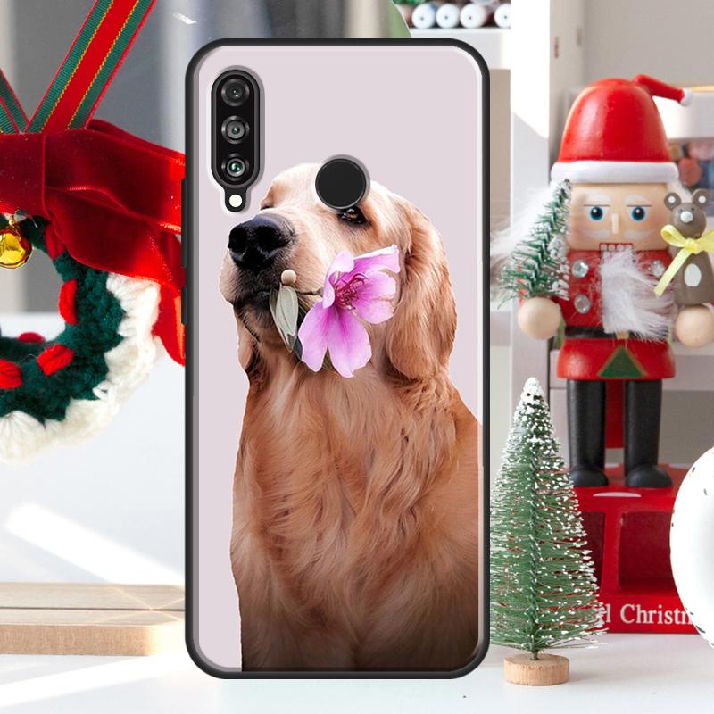 Golden Retriever Hund Für Huawei Nova 12i 11i 8i 12s Y73 Y72 Y61 Y91 Y90 Y70 Y60 9 10 SE P60 Pro P30 P40 Lite Hülle