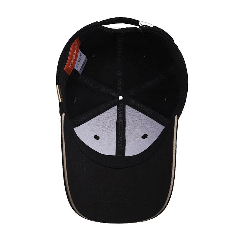 New Embroidery Ball Baseball Cap Sports Sunscreen Men's and Women's Sun Hats Breathable Versatile Casual Duck Tongue