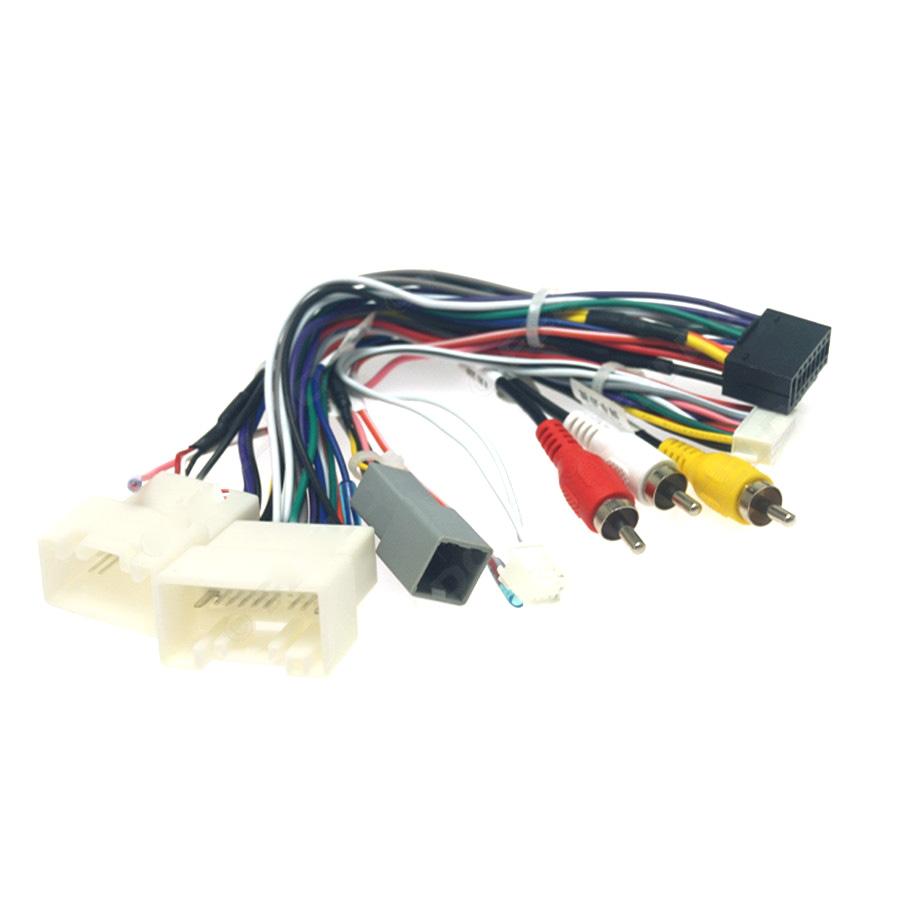 For 2014-16 Mitsubishi Outlander Pajero 16 Pin Wire Harness Power Cable + Canbus