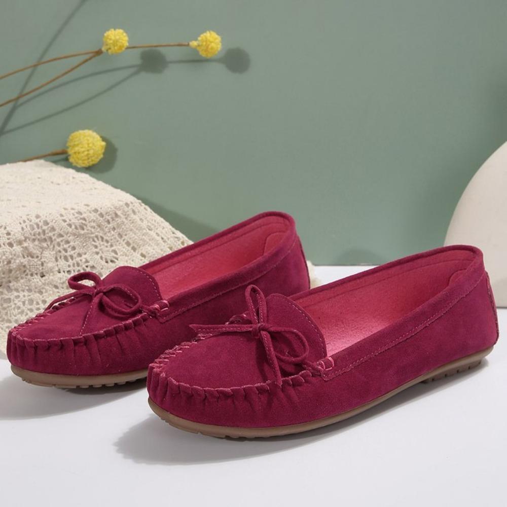 Fashion Fashion Women Shoes Slip On Loafers for Ballet Flats Women Suede Casual Sneakers Zapatos Mujer Flat Shoes for Mom Shoes Autumn