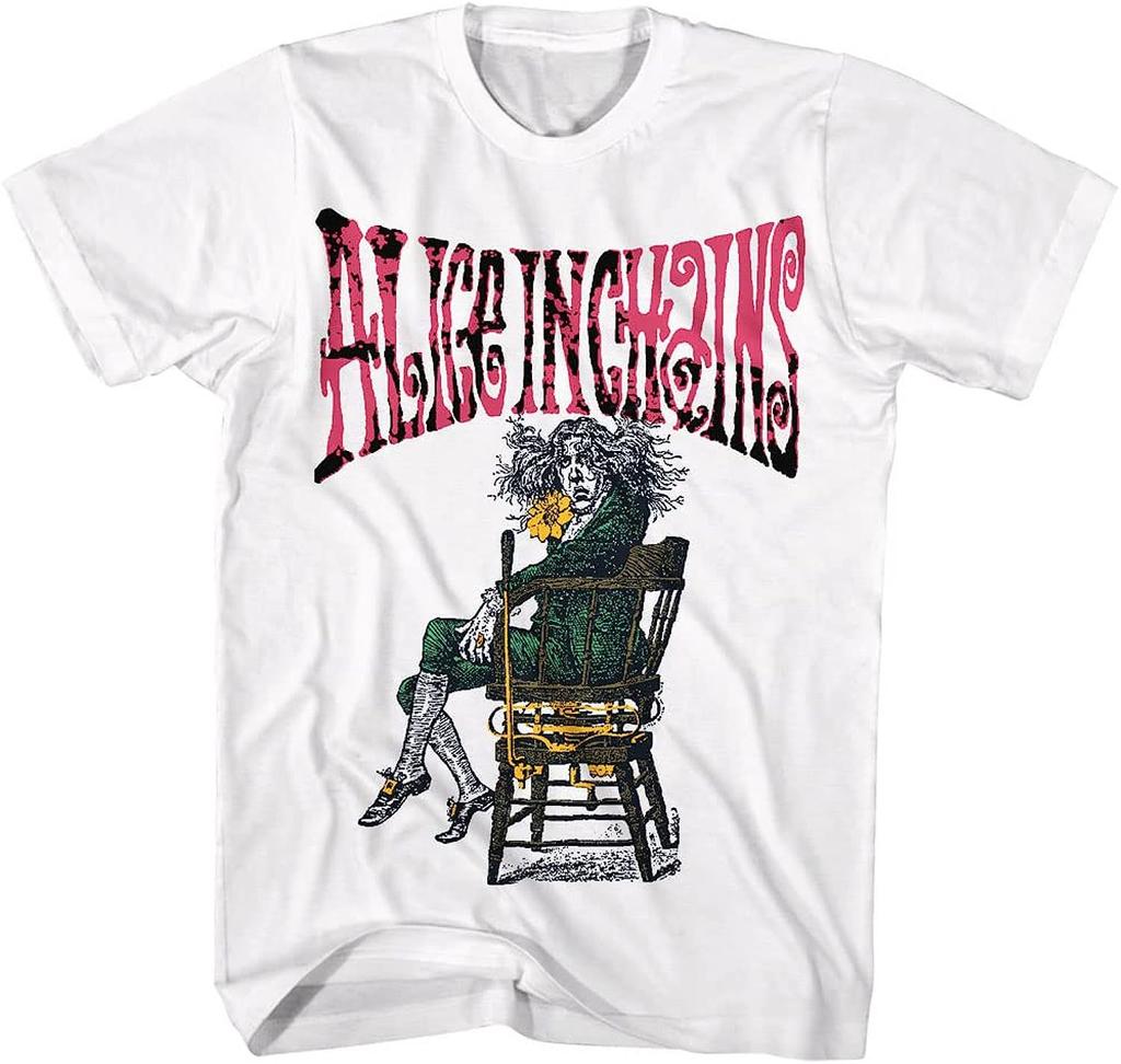 Classic Music Tshirts From The 1990s Alice in Chains Black Dirt Album Mens and Womens Cotton Shortsleeved Tshirts